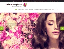 Tablet Screenshot of debrecenplaza.hu